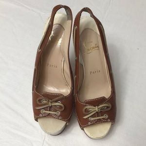 Authentic Christian Louboutin heels size 36.5